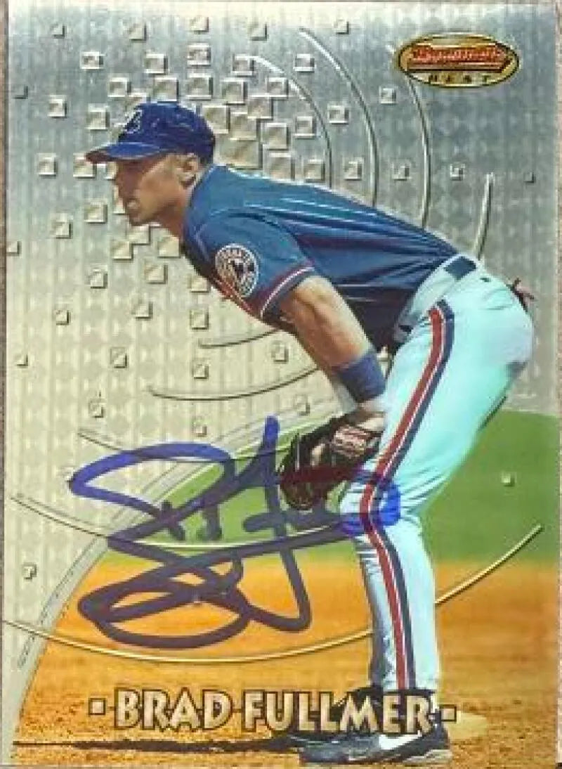 Brad Fullmer Signed 1997 Bowman's Best Baseball Card - Montreal Expos #175