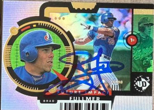 Brad Fullmer Signed 1998 Upper Deck UD3 Baseball Card - Montreal Expos #95 FIEM