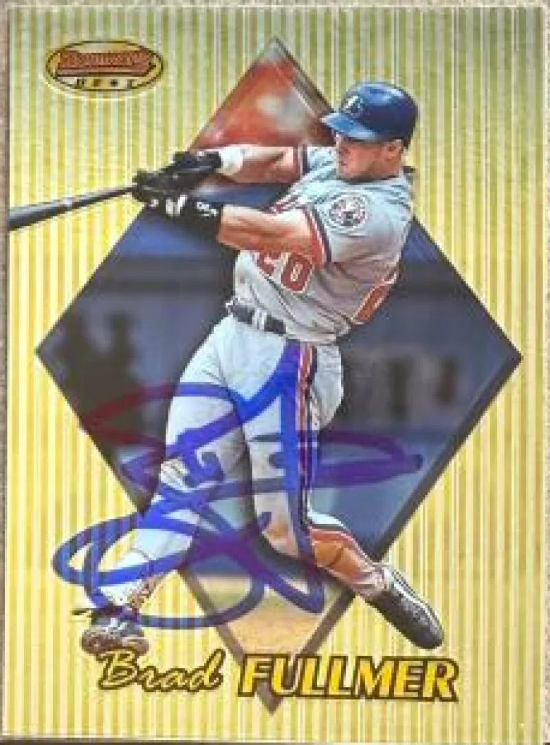 Brad Fullmer Signed 1999 Bowman's Best Baseball Card - Montreal Expos #39