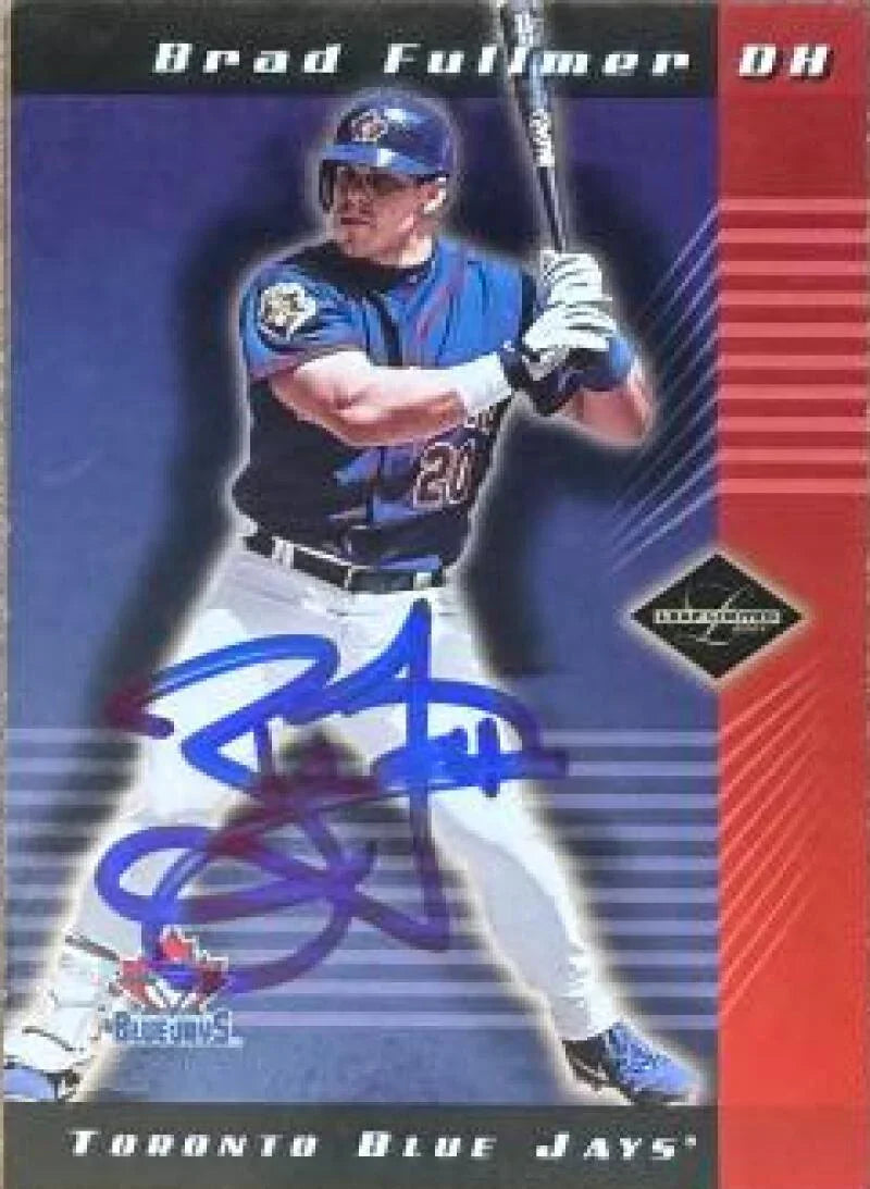 Brad Fullmer Signed 2001 Leaf Limited Baseball Card - Toronto Blue Jays #113