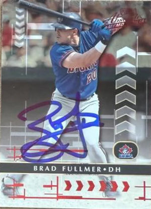 Brad Fullmer Signed 2001 Playoff Absolute Memorabilia Baseball Card - Toronto Blue Jays #94
