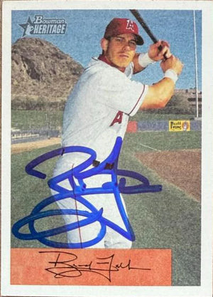 Brad Fullmer Signed 2002 Bowman Heritage Baseball Card - Anaheim Angels #290