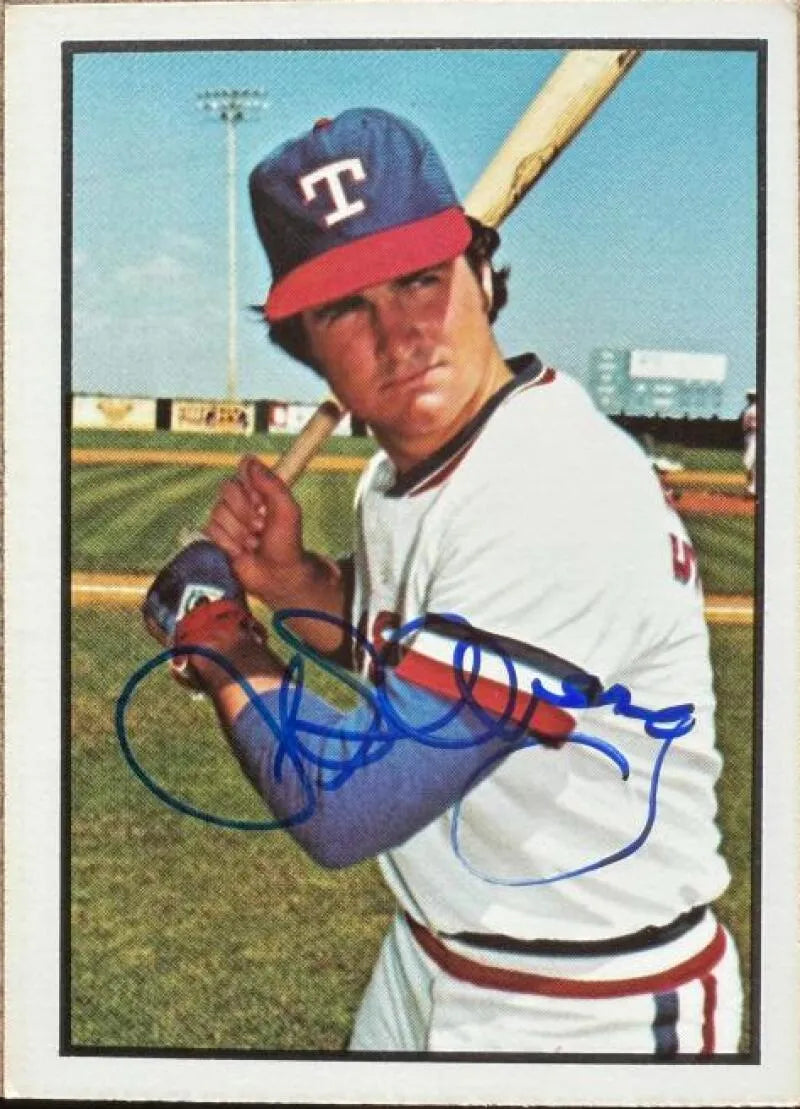 Jim Sundberg Signed 1978 SSPC Baseball Card - Texas Rangers #83