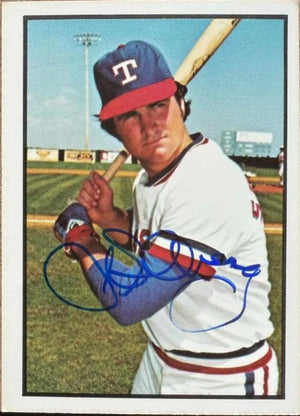Jim Sundberg Signed 1978 SSPC Baseball Card - Texas Rangers #83