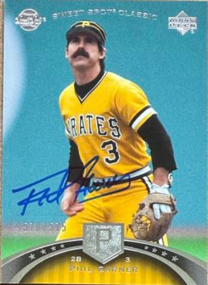 Phil Garner Autographed 2007 Upper Deck Sweet Spot Classic Baseball Card - Pittsburgh Pirates