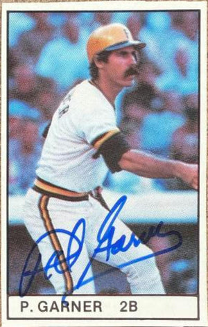 Phil Garner Autographed 1981 All-Star Game Program Inserts Baseball Card - Pittsburgh Pirates