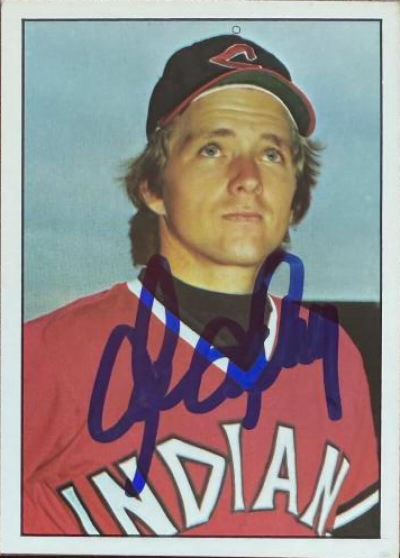 Alan Ashby Signed 1976 SSPC Baseball Card - Cleveland Indians #514