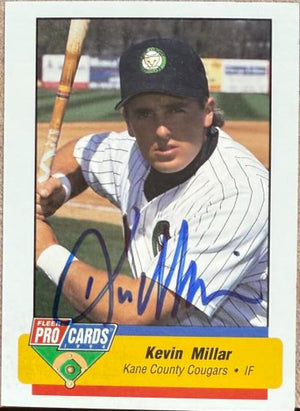 Kevin Millar Signed 1994 Fleer ProCards Baseball Card #170