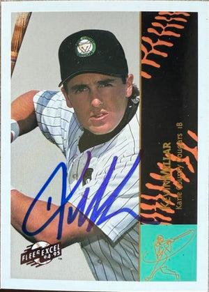 Kevin Millar Signed 1994-95 Fleer Excel Baseball Card #197