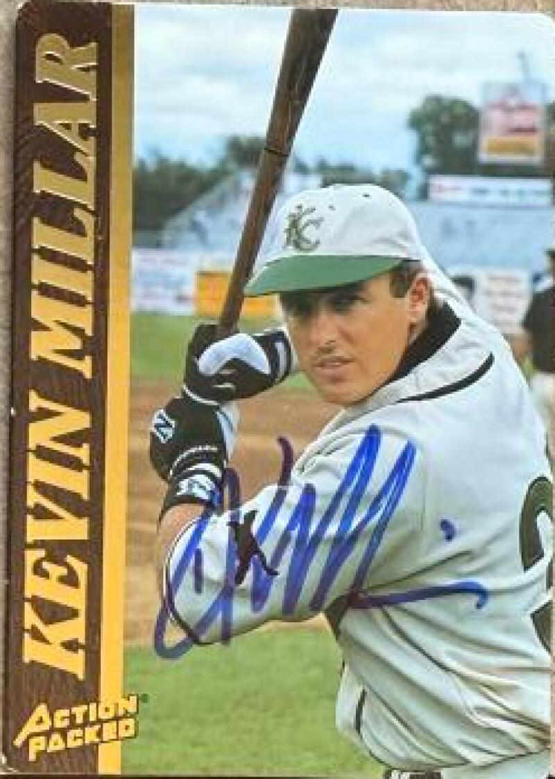 Kevin Millar Signed 1995 Action Packed Scouting Report Baseball Card #51