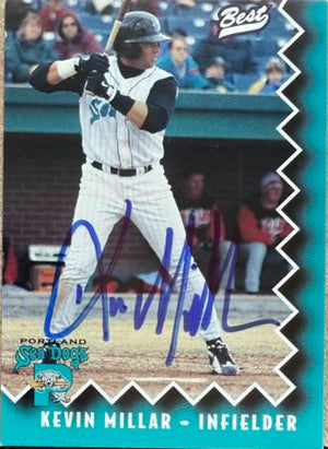 Kevin Millar Signed 1997 Best Baseball Card - Portland Sea Dogs #20