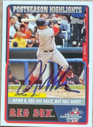 Kevin Millar Signed 2004 Topps World Series Commemorative Gift Set Baseball Card - Boston Red Sox #43