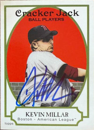 Kevin Millar Signed 2005 Topps Cracker Jack Baseball Card - Boston Red Sox #238