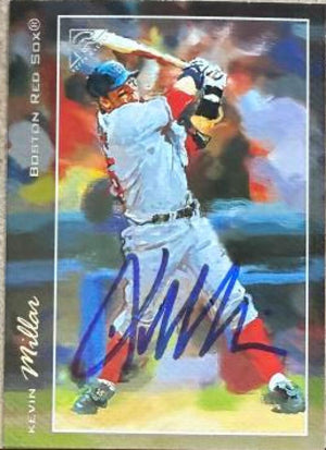 Kevin Millar Signed 2005 Topps Gallery Baseball Card - Boston Red Sox #104