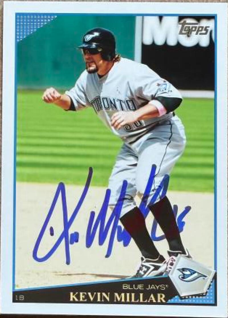 Kevin Millar Signed 2009 Topps Updates & Highlights Baseball Card - Toronto Blue Jays #UH229