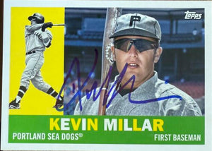 Kevin Millar Signed 2022 Topps Pro Debut - MiLB Legends Baseball Card - Portland Sea Dogs #MILB-2