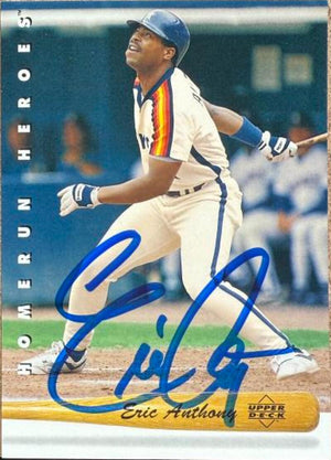 Eric Anthony Signed 1993 Upper Deck - Homerun Heroes Baseball Card - Houston Astros #HR22