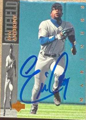 Eric Anthony Signed 1994 Upper Deck Baseball Card - Seattle Mariners #361