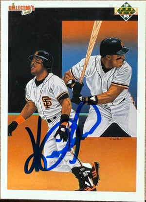 Kevin Mitchell Signed 1990 Upper Deck Baseball Card - San Francisco Giants #40