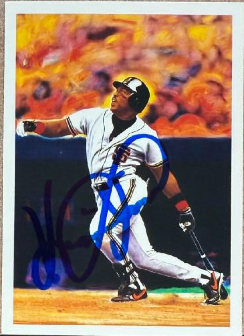 Kevin Mitchell Signed 1989 Score Scoremasters Baseball Card - San Francisco Giants #12