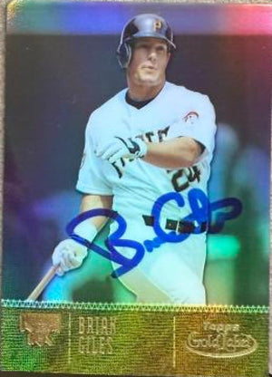 Brian Giles Signed 2001 Topps Gold Label Baseball Card - Pittsburgh Pirates
