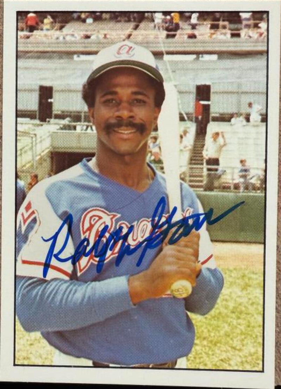 Ralph Garr Signed 1976 SSPC Baseball Card - Atlanta Braves