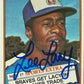 Lee Lacy Signed 1976 Topps Traded Baseball Card - Atlanta Braves