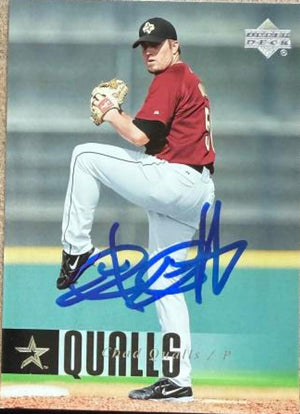 Chad Qualls Autographed 2006 Upper Deck Baseball Card - Houston Astros