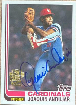 Joaquin Andujar Signed 2005 Topps All-Time Fan Favorites - St Louis Cardinals #FFA-JAN AU