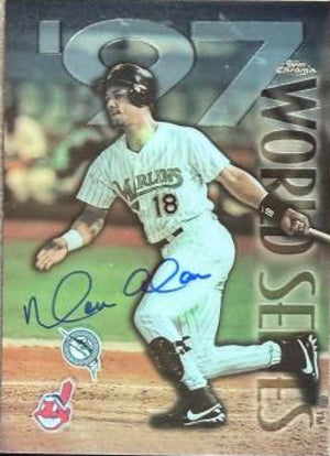 Moises Alou Signed 1998 Topps Chrome Baseball Card - Houston Astros (WS)