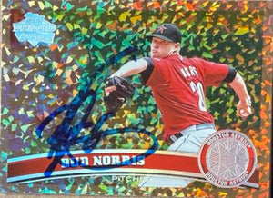 Bud Norris Signed 2011 Topps Cognac Diamond Anniversary Baseball Card - Houston Astros #534