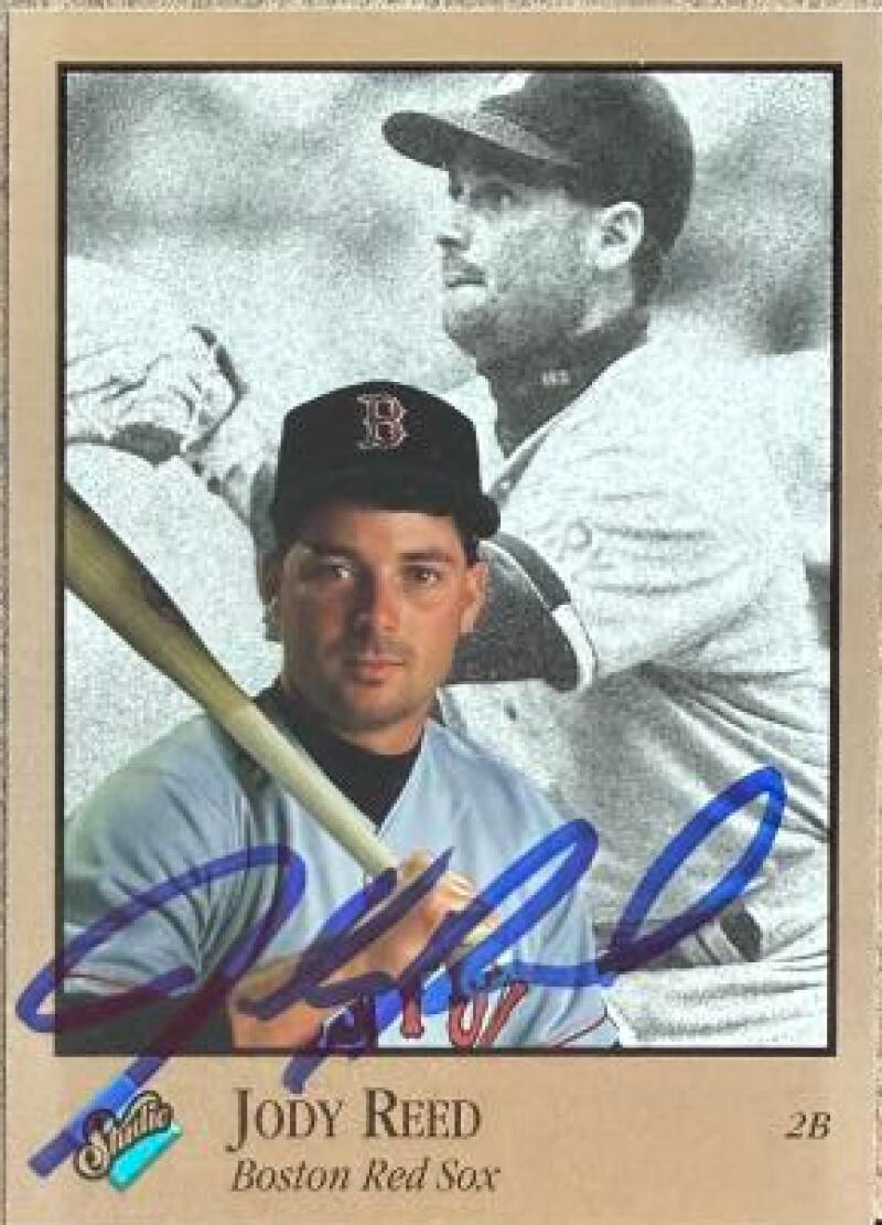 Carte de baseball Studio signée par Jody Reed (1992) - Boston Red Sox n° 138