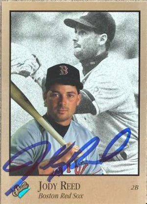 Carte de baseball Studio signée par Jody Reed (1992) - Boston Red Sox n° 138