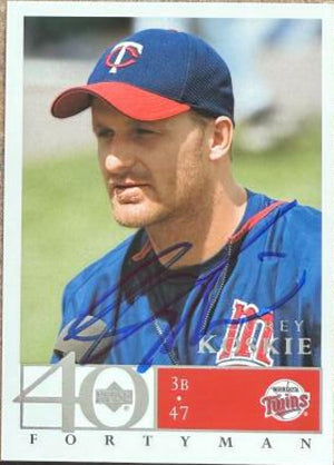 Corey Koskie Signed 2003 Upper Deck 40-Man Baseball Card - Minnesota Twins #292