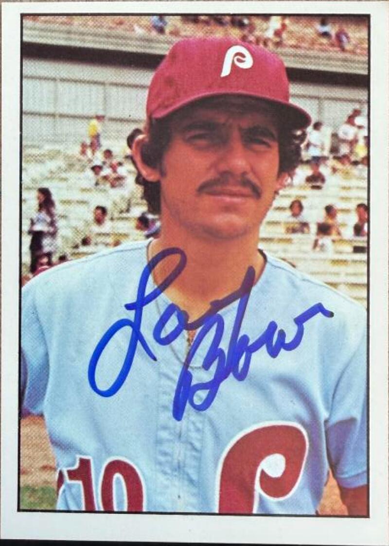 Larry Bowa Signed 1976 SSPC Baseball Card - Philadelphia Phillies