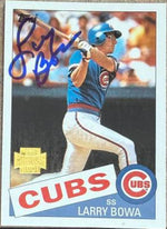 Larry Bowa Signed 2001 Topps Archives Baseball Card - Chicago Cubs #372