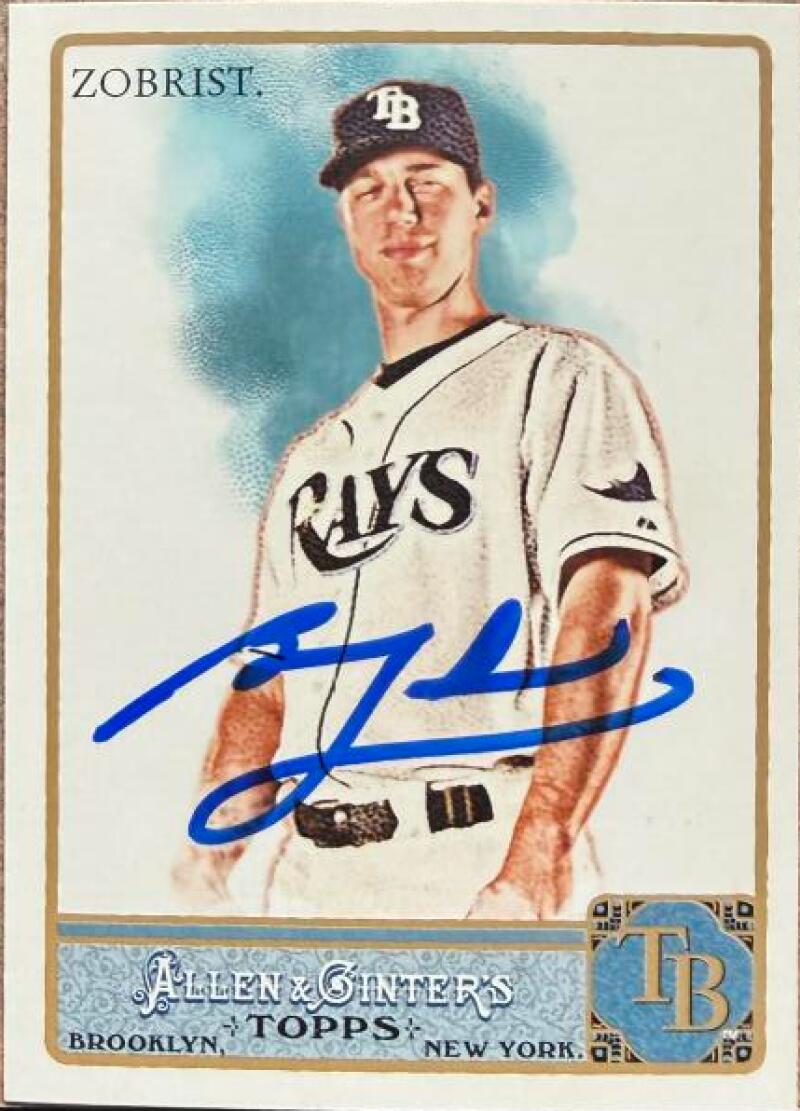 Ben Zobrist Signed 2011 Topps Allen & Ginter Baseball Card - Tampa Bay Rays #233