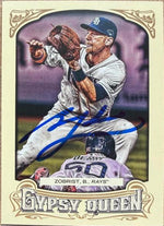 Ben Zobrist Signed 2014 Topps Gypsy Queen Baseball Card - Tampa Bay Rays #73