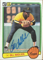 Bill Madlock Signed 1983 Donruss Baseball Card #311 - Pittsburgh Pirates
