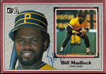 Bill Madlock Signed 1983 Donruss Action All-Stars Baseball Card #30 - Pittsburgh Pirates