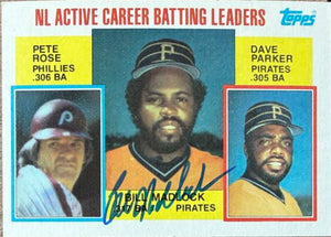 Bill Madlock Signed 1984 Topps Baseball Card #701 - Pittsburgh Pirates