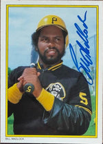 Bill Madlock Signed 1983 Topps All-Star Glossy Baseball Card #26 - Pittsburgh Pirates