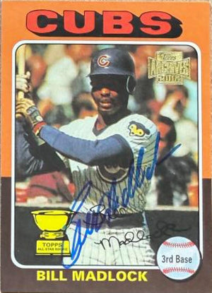 Bill Madlock Signed 2002 Topps Archives Baseball Card #119 - Chicago Cubs