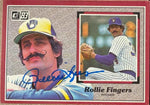 Rollie Fingers Autographed 1983 Donruss Action All-Stars Baseball Card #78 - Milwaukee Brewers