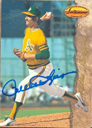Rollie Fingers Autographed 1994 Ted Williams  Company Baseball Card #66 - Oakland Athletics