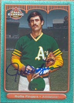 Rollie Fingers Autographed 2003 Fleer Fall Classic Baseball Card #17 - Oakland Athletics