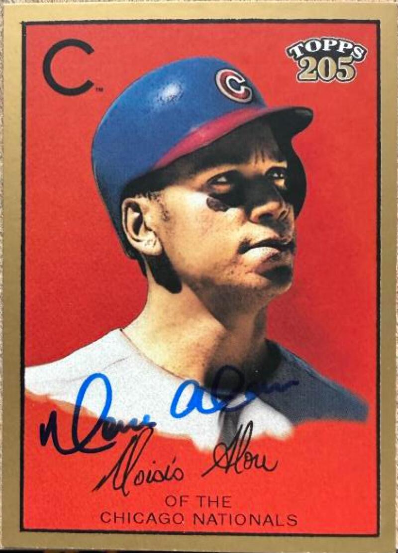 Moises Alou Signed 2003 Topps 205 Baseball Card - Chicago Cubs #54