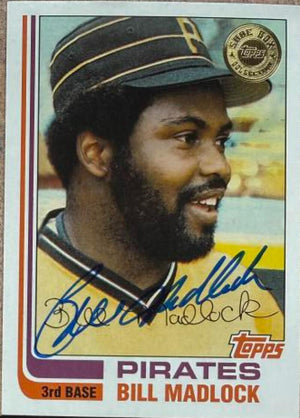 Bill Madlock Signed 2003 Topps Shoebox Collection Baseball Card - Pittsburgh Pirates
