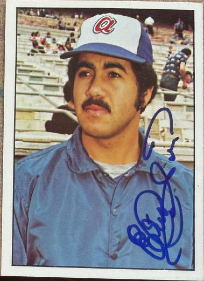 Elias Sosa Signed 1976 SSPC Baseball Card - Atlanta Braves #7
