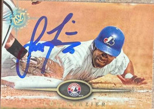 Lou Frazier Signed 1995 Stadium Club Baseball Card - Montreal Expos #15